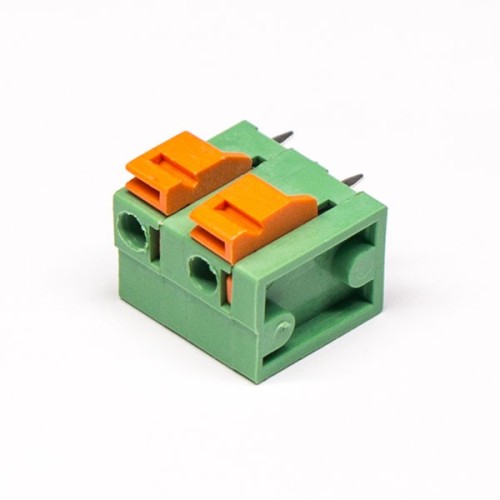 Screwless Terminal Blocks Through Hole 4pin Crimp,Cable Connector