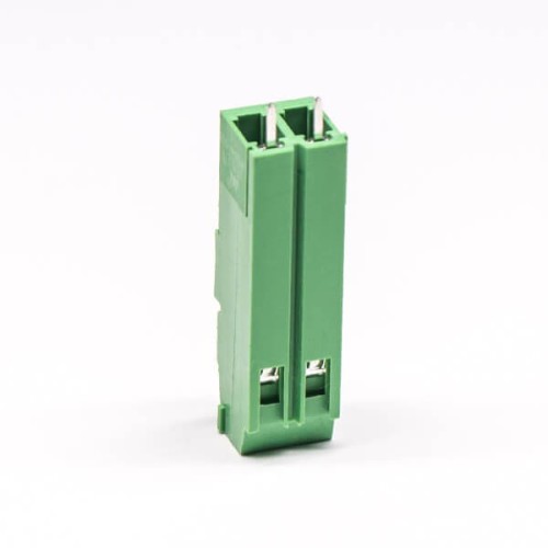 PCB Screw Terminal Block Connector 2pin Straight Through Hole Green