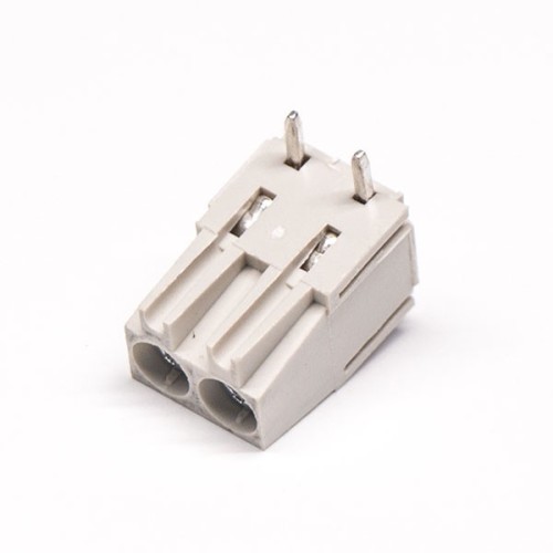 PCB Screw Terminal Block Connector Angled 2pin for PCB Mount