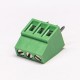 PCB Screw Terminal M4 Green straight 3pin Through Hole Connector