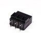 PCB Universal Screw Terminal Blocks Straight Black PCB Mount Through Hole