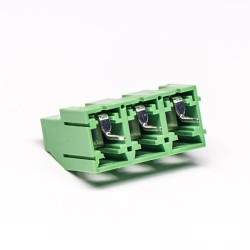 Screw Terminal 3pin Green Straight Through Hole PCB Mount