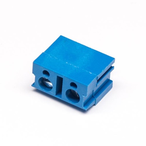 Screw Terminal Block PCB Straight Blue Connector for PCB Mount