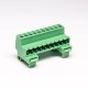 Screw Terminal Connector 10pin Terminal Block Panel Mount Wall Mounting