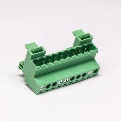 Screw Terminal Connector 10pin Terminal Block Panel Mount Wall Mounting