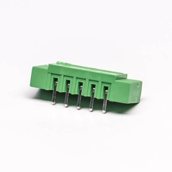 4 pin Terminal Block Right Angle With 2 Screw holes Connector