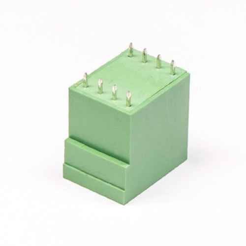 Green Terminal Blocks 8pin Square Green PCB Mount Connector