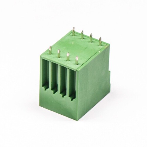 Green Terminal Blocks 8pin Square Green PCB Mount Connector