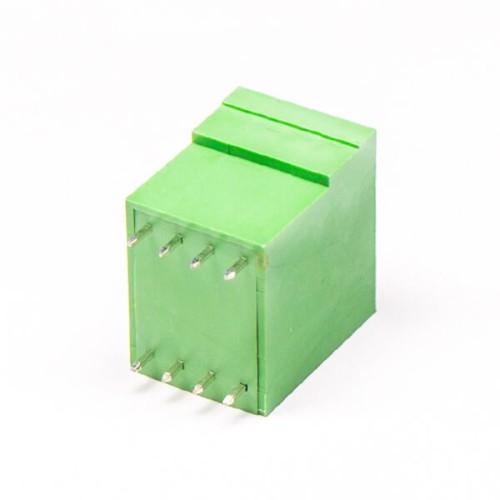 Green Terminal Blocks 8pin Square Green PCB Mount Connector