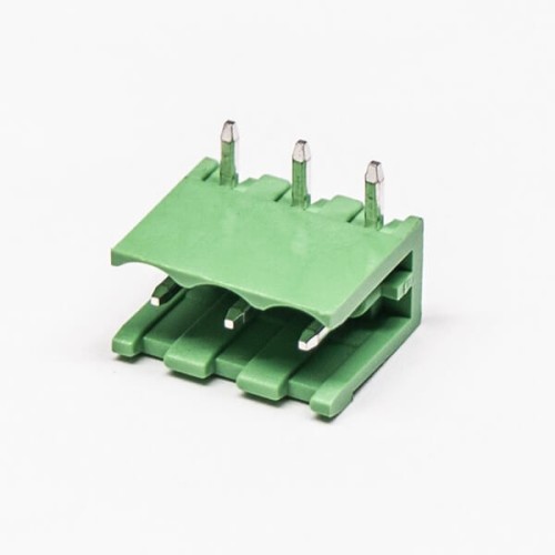 PCB Terminal Block Connector 3pin Right Angle Pluggable Headers