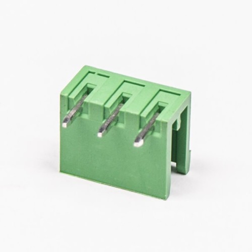 PCB Terminal Block Connector 3pin Right Angle Pluggable Headers