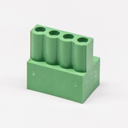 Plug in Terminal Blocks Green Pluggable with 4 Holes Socket