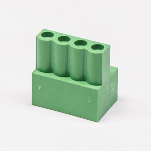 Plug in Terminal Blocks Green Pluggable with 4 Holes Socket