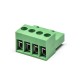 Plug in Terminal Blocks Green Pluggable with 4 Holes Socket