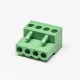 Plug in Terminal Blocks Green Pluggable with 4 Holes Socket