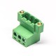 Pluggable terminal blocks terminal blocks PCB Mount 3pin Right Angled 2 holes Flange terminal