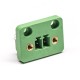 Terminal Block Connector 2pin for PCB Mount with 4 Screw Holes