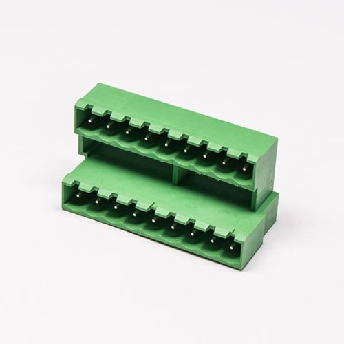 Terminal Blocks Double Layer Green PCB Terminal Block Connector