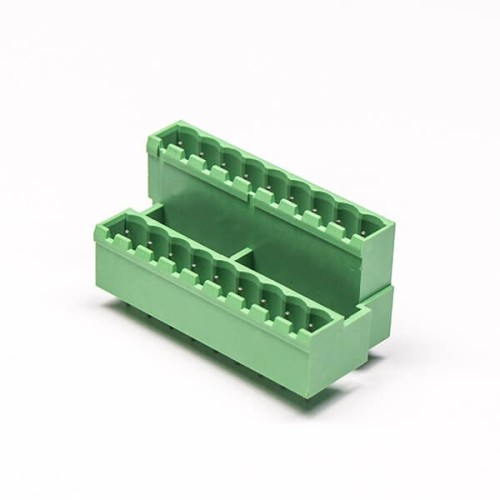 Terminal Blocks Double Layer Green PCB Terminal Block Connector