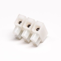 Terminal Strips Solder 8.00mm Picth White Feed Through Terminal Blocks