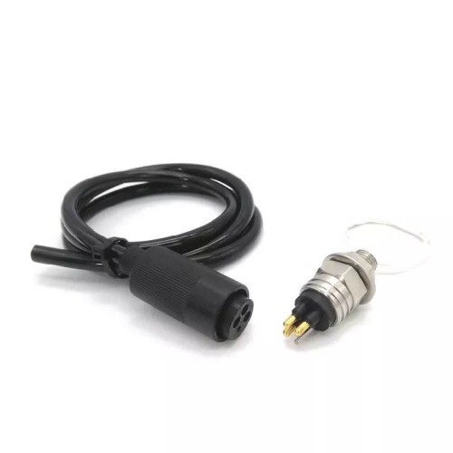 Deep Sea 7000M Watertight Electrical Connector IP69K 3Pin Female Plug and Male Socket Cable 1M