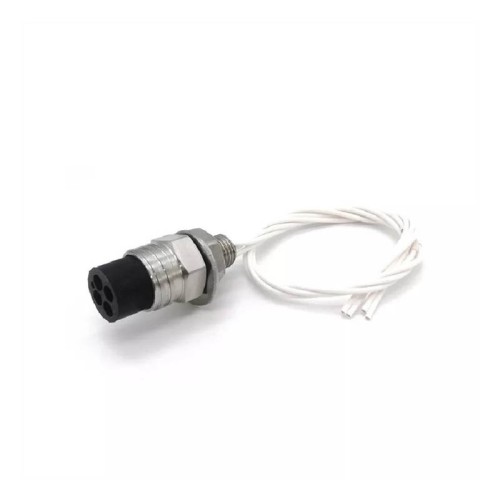 Marine Bulkhead Micro Circular Rov Wet Connectors IP69K 4Pin Male Plug and Female Socket Cable 1M