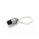 Marine Bulkhead Micro Circular Rov Wet Connectors IP69K 4Pin Male Plug and Female Socket Cable 1M