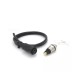 MCIL5F MCBH5M Underwater Power Connector IP69K 4Pin Female Plug and Male Socket Cable 1M