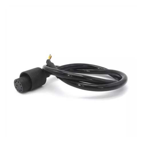 Pluggable Wet 10Pin Micro Subsea Connectors IP69K 10Pin Female Plug and Male Socket Cable 1M