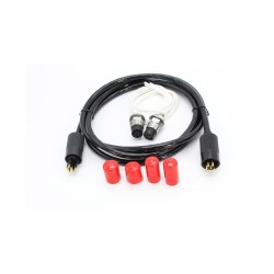 Subsea cable connectors IP69K 6Pin Male to Male Cable with 2 Female Socket Cable 1M