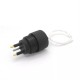 Underwater compatible IP69k marine 5pin male cable♀ bulkhead subsea connector