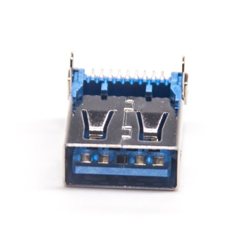 90degree Usb A Female Connector with 2 Legs PCB SMT 20pcs