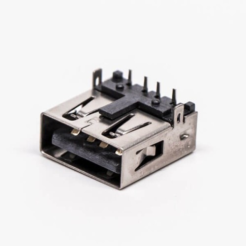 USB A Right Angled Female DIP for PCB Mount 20pcs