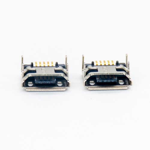 USB Micro B Female SMT Straight DIP 7.15 5 Pin for Phone