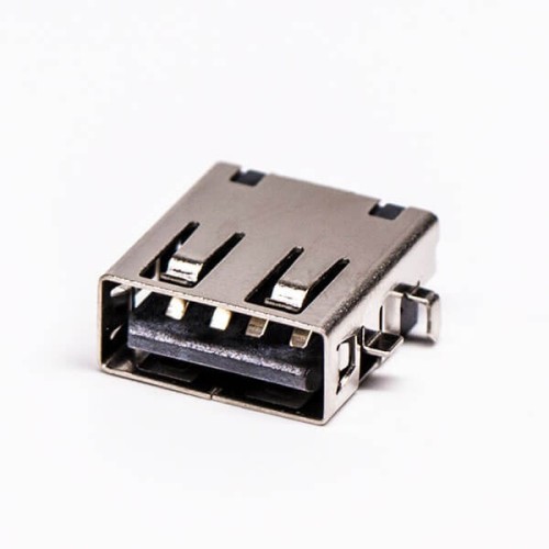 USB PCB Connector Female Right angled DIP 20pcs