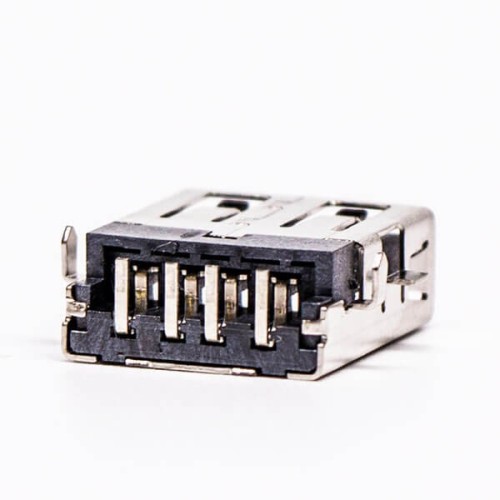 USB PCB Connector Female Right angled DIP 20pcs