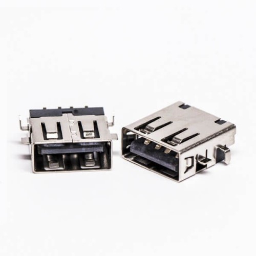 USB PCB Connector Female Right angled DIP