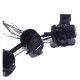 IP67 Waterproof MICROUSB 5pin Female Front Mount M12-1.0 USB micro socket with Wire 0.2m