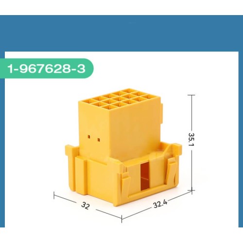 15 Pin Female and male Electrical Automotive Wire Connectors