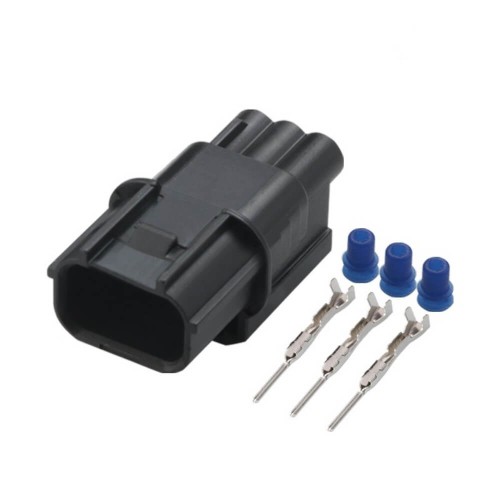 3 Pins Male Female Waterproof Plug Connector 6188-4775 6189-7037 For Honda Ignition Coil Small Lamp Plug