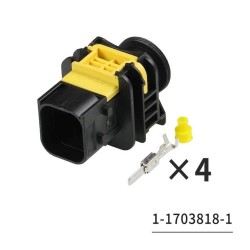 4Pin Nitrogen Oxygen Sensor Controllerauto Male Waterproof Connecto