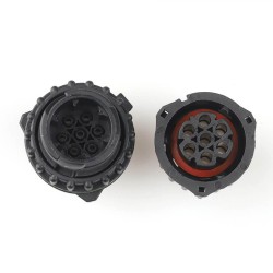 7Pins Female waterproof Connector For Plug Hosing