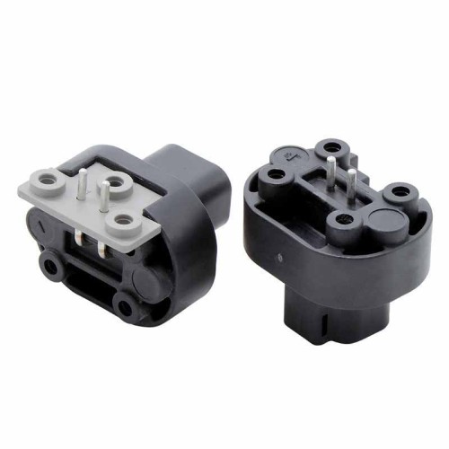 Automotive Sealed Connector 2 Pin Black R/A Socket Male Female Plug for Electric Vehicles Elecbee DT13-2PB