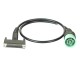 DB37 Female To J1939 Elecbee 9 Pin Male Diagnostic Cable 1M