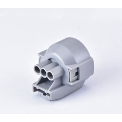 Female 3 Pin Connector Sensor Plug For Wire Harness