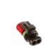 Injector Connector Socket 2 Pin Female Black With Pins And Wire Seals