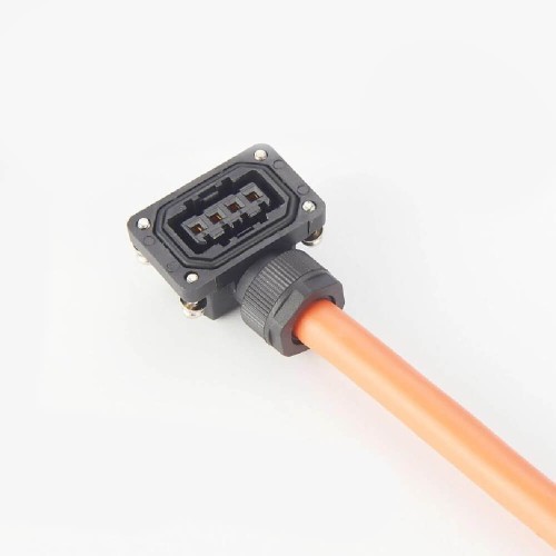 Mr-Pws1Cbl3M-A1 With Mitsubishi Servo Power Cable 0.5M Single End