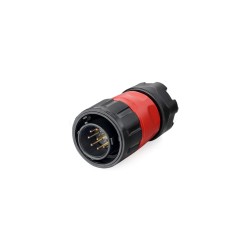 YM-20 Series 9-Pin Male Plug IP67 Waterproof Power Connector