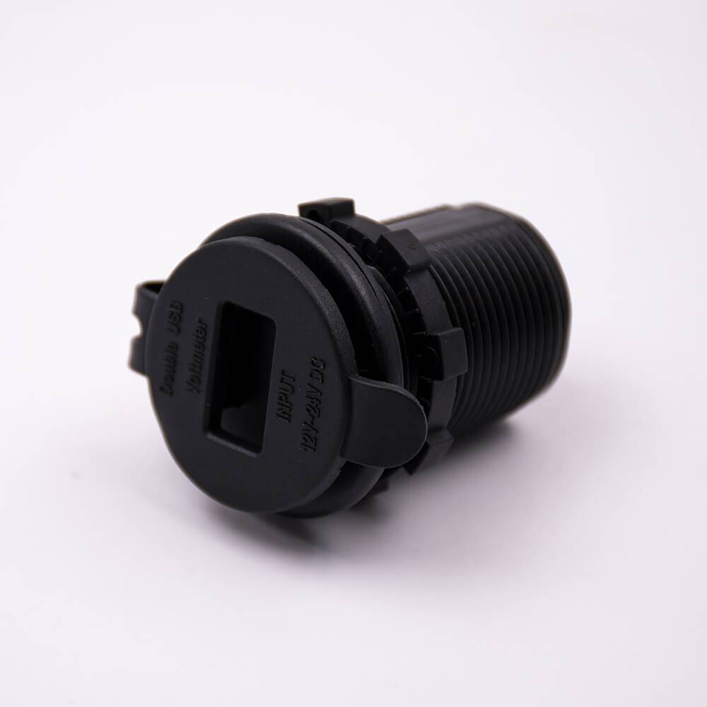 Car Charger Two USB Ports Socket 5V 4.2A With Voltage Display