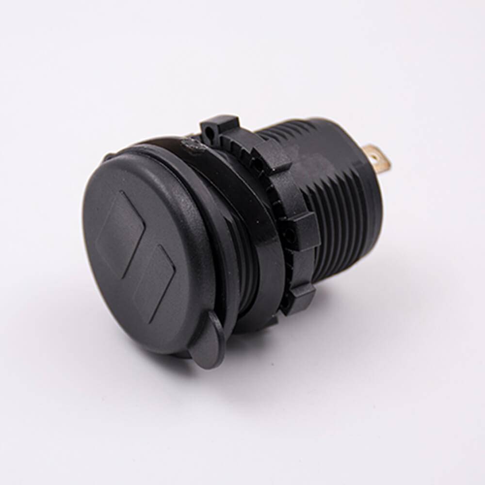 USB Car Charger Voltage Single Port Socket 5V 2.1A With Voltage Digital Display